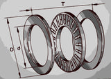 Schaeffler INA 89420-M Axial Thrust Cylindrical Roller Bearing Dimensions