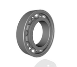 FAG S6004-HLC Stainless Steel Deep Groove Ball Bearing CAD