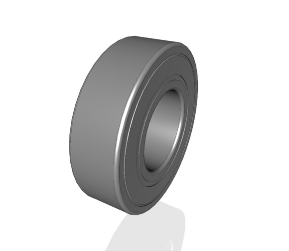 SKF 6206-2RS1/C3 Deep Groove Ball Bearing CAD