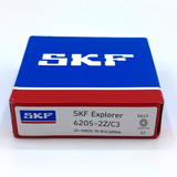 SKF 6205-2Z/C3 Deep Groove Ball Bearing Label and Packaging