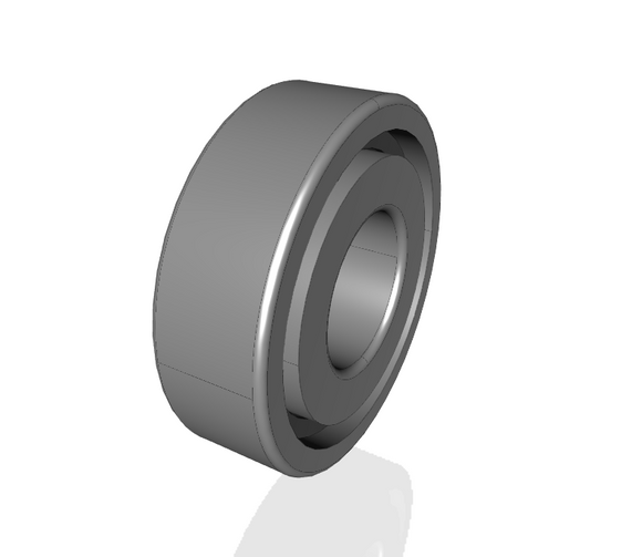 7602 Screw Support Bearing CAD