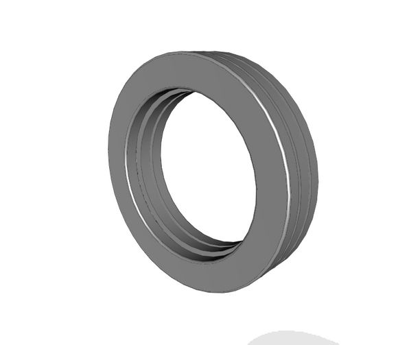 Schaeffler INA 81109-TV Axial Thrust Cylindrical Roller Bearing CAD