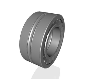 SKF 32032 X/DF Tapered Roller Bearing Assembly CAD