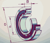 Schaeffler FAG NU222-E-XL-M1-C3 Cylindrical Roller Bearing Dimensions