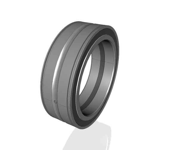 INA SL04200-D-PP full complement cylindrical roller bearing CAD