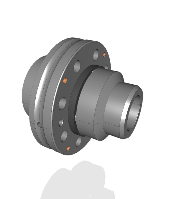 ZARF3080-L-TV-A Screw Support Bearing CAD