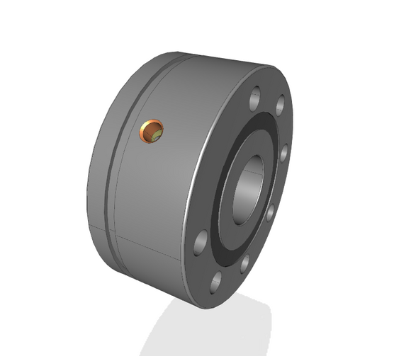 ZKLF Screw Support Bearing CAD