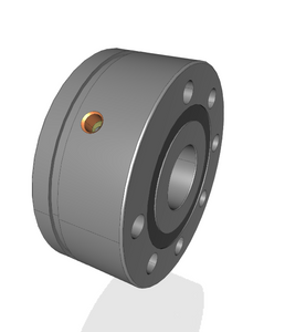 ZKLF Screw Support Bearing CAD