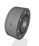 ZKLF Screw Support Bearing CAD