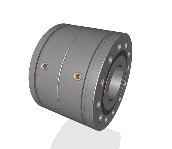 ZKLF..-2AP Screw Support Bearing CAD