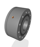 ZKLF Screw Support Bearing CAD