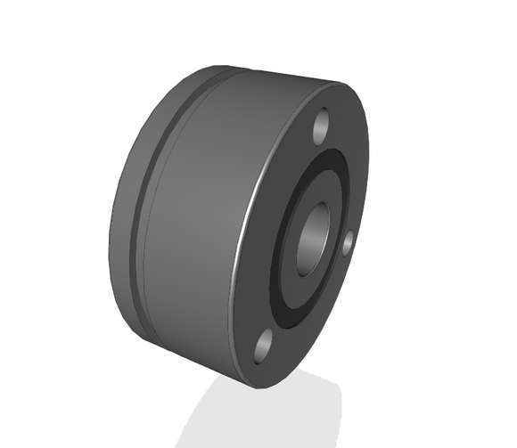 ZKLF Screw Support Bearing CAD