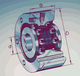 ZKLF Screw Support Bearing Dimensions