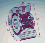ZKLF Screw Support Bearing Dimensions