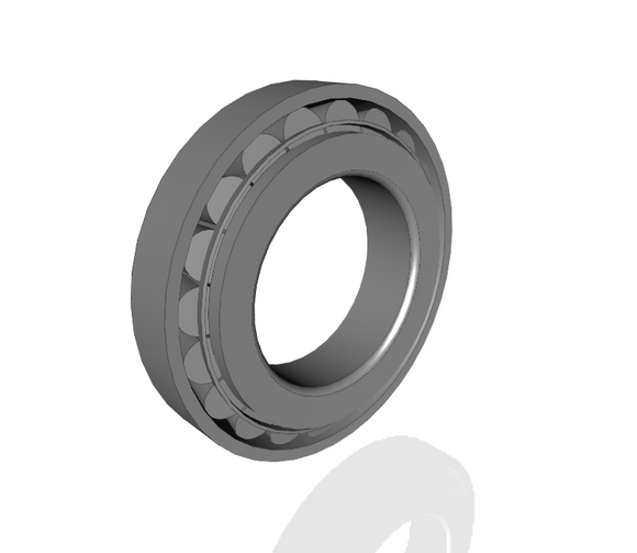 CAD image for FAG 30218-A tapered roller bearing